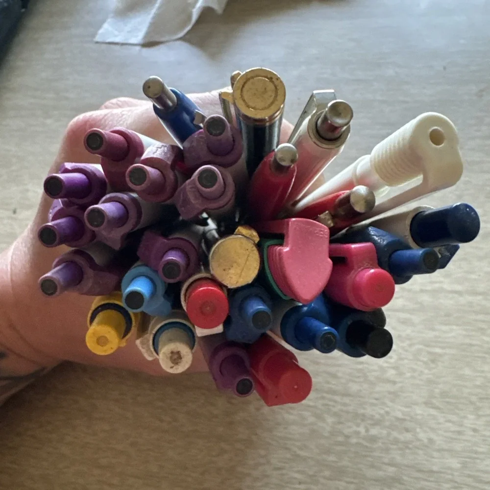 Rx Pharmacy Promotional Ballpoint Pens Lot Of 29 Ambien Lotensin Nicotrol Biaxin